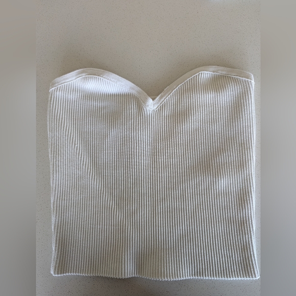 Babaton Ribbed tube top - Picture 1 of 3